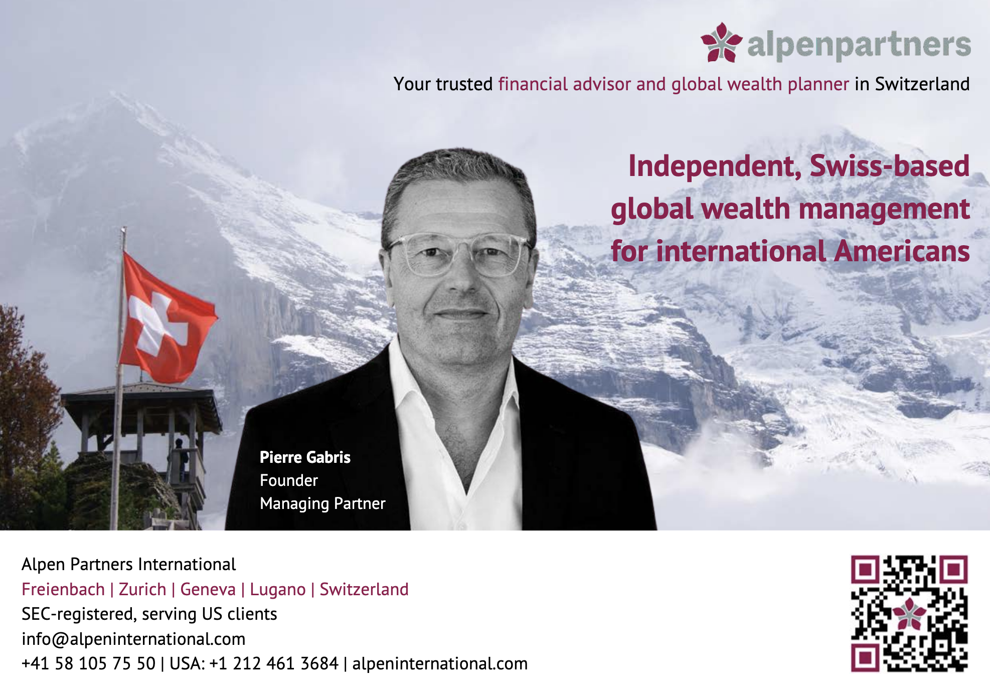 ALPEN PARTNERS INTERNATIONAL