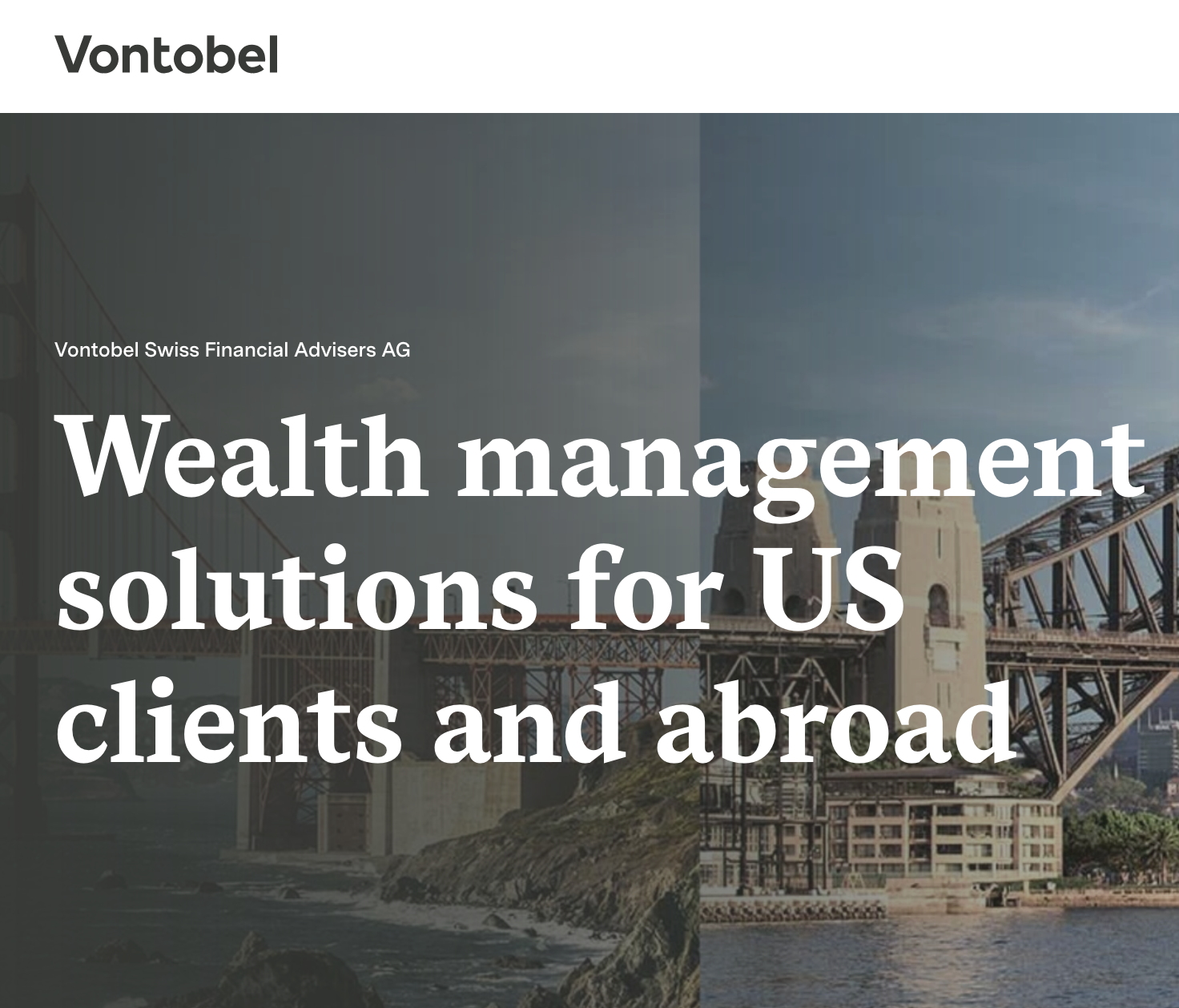 VONTOBEL SWISS FINANCIAL ADVISERS